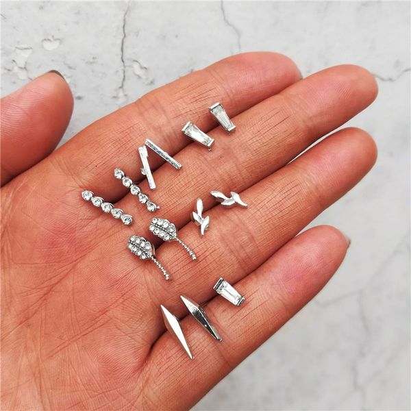 new fashion jewelry sets silver gold color geometric crystal stud earrings mix for women retro leaf earring 7pairs sets brinco hz, Golden;silver
new fashion jewelry sets silver gold color geometric crystal stud earrings mix for women retro leaf earring 7pairs sets brinco hz, Golden;silver