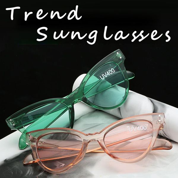 transparent frame cat eye sunglasses women brand designer vintage rivet cateye sun glasses female lunettes de soleil femme, White;black
transparent frame cat eye sunglasses women brand designer vintage rivet cateye sun glasses female lunettes de soleil femme, White;black