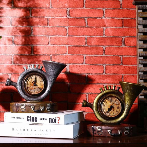 saxophone model vintage desk clock resin crafts retro designer desk clocks home decoration accessories 18*22*12cm
saxophone model vintage desk clock resin crafts retro designer desk clocks home decoration accessories 18*22*12cm