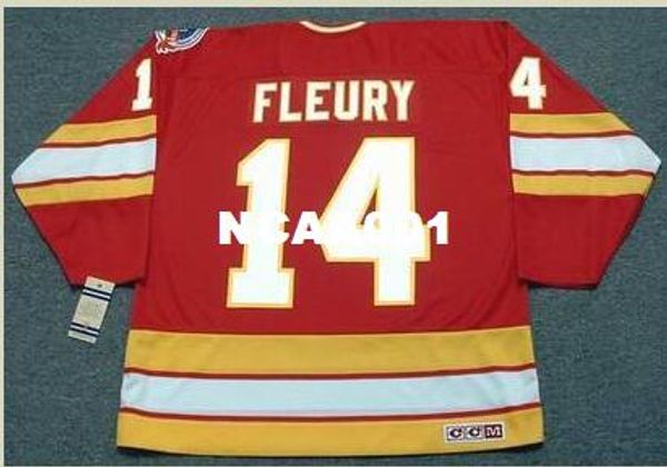 mens #14 theoren fleury calgary flames 1989 ccm vintage retro away hockey jersey or custom any name or number retro jersey, Black;red
mens #14 theoren fleury calgary flames 1989 ccm vintage retro away hockey jersey or custom any name or number retro jersey, Black;red
