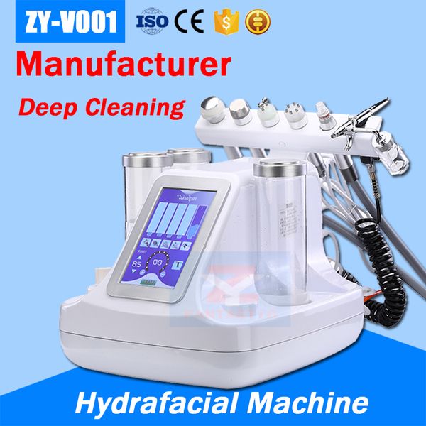 6 in 1 hydra facial cleaning water dermabrasion beauty machine care oxygen jet equipment small bubble machine, Black;white
6 in 1 hydra facial cleaning water dermabrasion beauty machine care oxygen jet equipment small bubble machine, Black;white