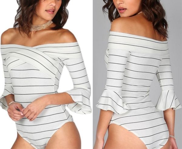 pinstriped bodysuit white ruffled cropped sleeve mid waist party wear skinny bodysuit off the shoulder bodysuit, Black;white
pinstriped bodysuit white ruffled cropped sleeve mid waist party wear skinny bodysuit off the shoulder bodysuit, Black;white