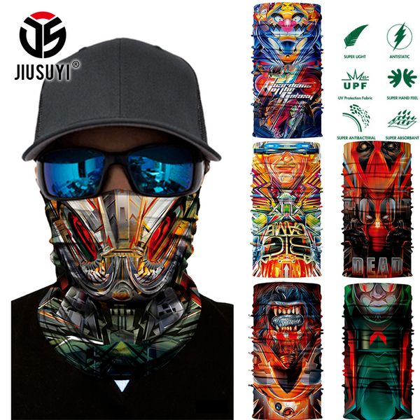 3d seamless magic science fiction robot face shield mask headband bandana bicycle headwear ring scarf mask halloween men women, Blue;gray
3d seamless magic science fiction robot face shield mask headband bandana bicycle headwear ring scarf mask halloween men women, Blue;gray