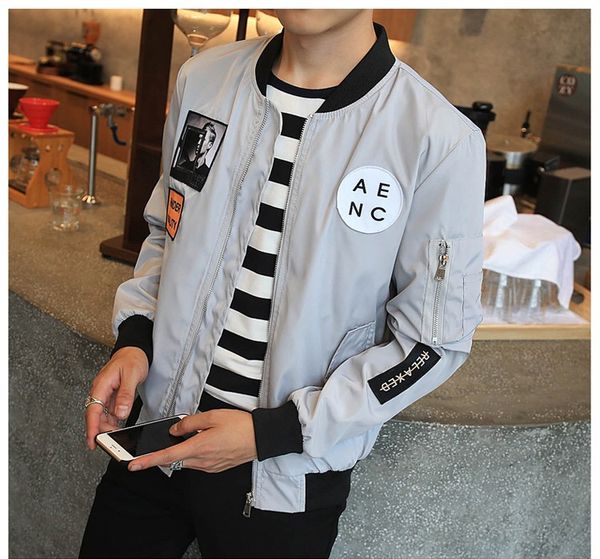 Panelled Fashion Men Bomber Jacket Hip Hop Patch Designs Slim Fit Pilot Bomber Jacket Coat Men Jackets Plus Size 4xl
Panelled Fashion Men Bomber Jacket Hip Hop Patch Designs Slim Fit Pilot Bomber Jacket Coat Men Jackets Plus Size 4xl