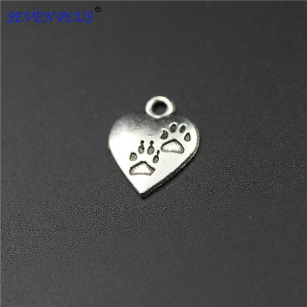 20 pieces/lot 13mm*17mm antique silver plated heart shaped dog paw charms for jewelry making jewelry making wholesale, Bronze;silver
20 pieces/lot 13mm*17mm antique silver plated heart shaped dog paw charms for jewelry making jewelry making wholesale, Bronze;silver