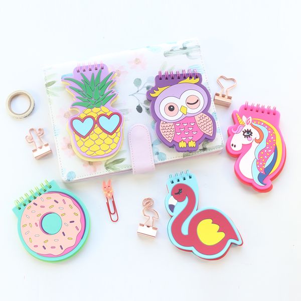 cute creative cartoon animal fruit design spiral notebooks with color papers for kids,kawaii school student note pad stationery, Purple;pink
cute creative cartoon animal fruit design spiral notebooks with color papers for kids,kawaii school student note pad stationery, Purple;pink
