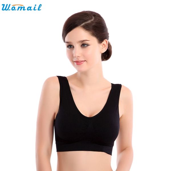 girls women adjustable straps thin no mat athletic fitness bra stretch brassiere push up yoga bra vest plus size xxxl dec12, White;black
girls women adjustable straps thin no mat athletic fitness bra stretch brassiere push up yoga bra vest plus size xxxl dec12, White;black