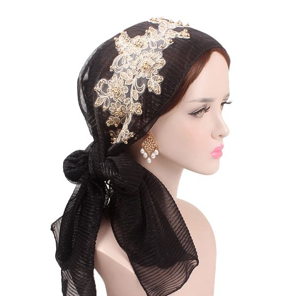 women fashion floral lace muslim turban stretchy bandanas casual ruffle hijab headscarf
women fashion floral lace muslim turban stretchy bandanas casual ruffle hijab headscarf
