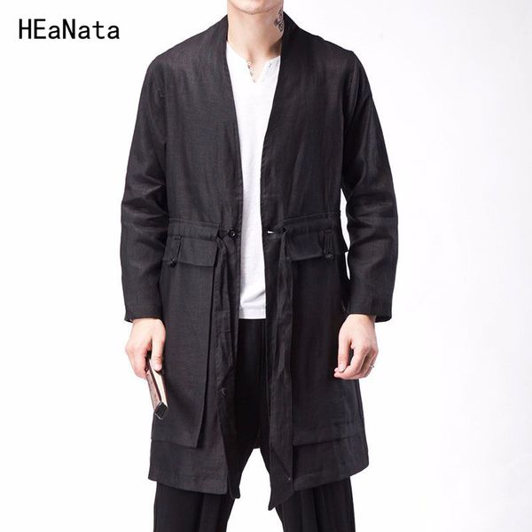 fashion casual long kimono jacket chinese style men linen long cardigan jacket male fashion casual windbreaker coat, Tan;black
fashion casual long kimono jacket chinese style men linen long cardigan jacket male fashion casual windbreaker coat, Tan;black