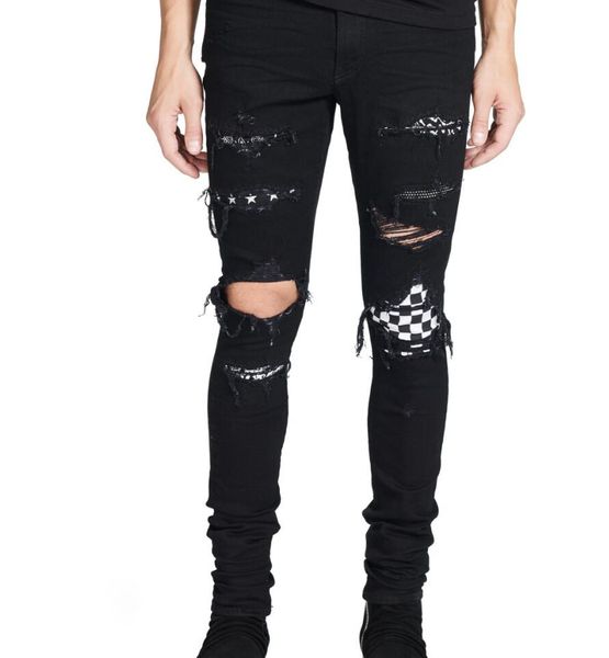 wholesale slp blue/black destroyed mens slim denim straight biker skinny jeans casual long men ripped jeans size 28-42 ing
wholesale slp blue/black destroyed mens slim denim straight biker skinny jeans casual long men ripped jeans size 28-42 ing