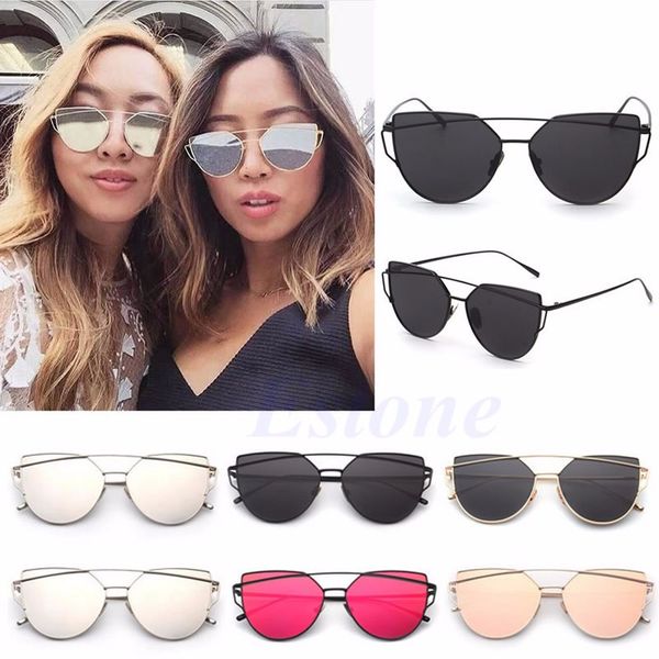 1 pc retro women's gold cat eye sunglasses retro classic designer vintage sunglasses christmas gifts, White;black
1 pc retro women's gold cat eye sunglasses retro classic designer vintage sunglasses christmas gifts, White;black