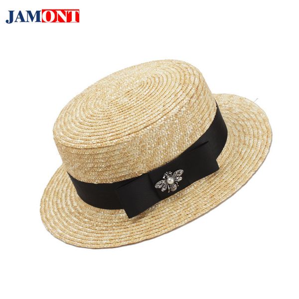 jamont sun cap ladies summer hat beach hat straw cap wild fashion bee decorative visor hat sun hats for women d18103006, Blue;gray
jamont sun cap ladies summer hat beach hat straw cap wild fashion bee decorative visor hat sun hats for women d18103006, Blue;gray
