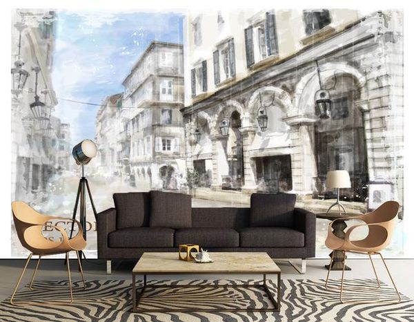 european-style hand-drawn sketch large retro building background wall decorative painting
european-style hand-drawn sketch large retro building background wall decorative painting
