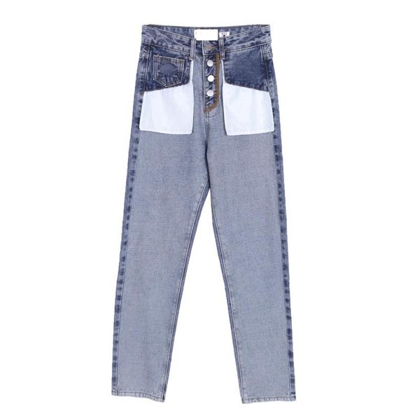 getsring women jeans high waisted denim pants denim jeans womens straight trousers high waist leisure long trousers, Blue
getsring women jeans high waisted denim pants denim jeans womens straight trousers high waist leisure long trousers, Blue