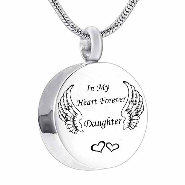 fashion jewelry round cremation urn necklace memorial keepsake jewelry - engraved in my heart forever dad and mom, Silver
fashion jewelry round cremation urn necklace memorial keepsake jewelry - engraved in my heart forever dad and mom, Silver