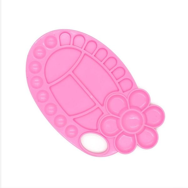 1pc professional nail art palette mixing acrylic gel polish painting drawing color paint dish glue palettes manicure tools, Silver
1pc professional nail art palette mixing acrylic gel polish painting drawing color paint dish glue palettes manicure tools, Silver