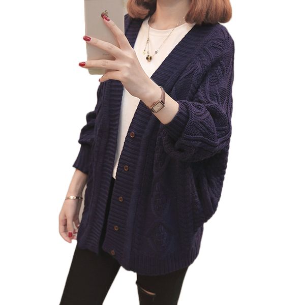 womens sweater cardigan knitting warm 2018 loose spring jackets single breasted cozy fine long sleeved female coats sueter mujer, White;black
womens sweater cardigan knitting warm 2018 loose spring jackets single breasted cozy fine long sleeved female coats sueter mujer, White;black