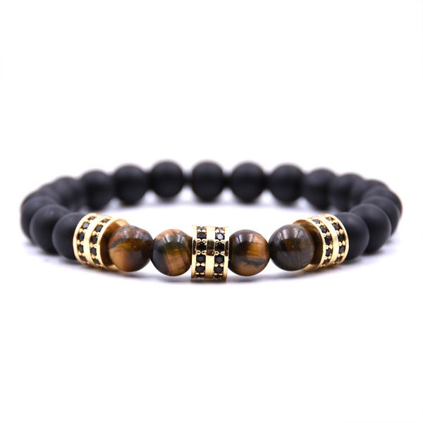 jaafar 2018 new fashion cz men's bracelet 8mm matte beads with hematite beads diy bracelet men's jewelry gifts as610, Black
jaafar 2018 new fashion cz men's bracelet 8mm matte beads with hematite beads diy bracelet men's jewelry gifts as610, Black