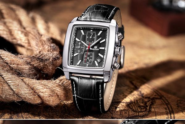 new casual brand watches men fashion sport wristwatch man chronograph leather watch for male luminous calendar hour, Slivery;brown
new casual brand watches men fashion sport wristwatch man chronograph leather watch for male luminous calendar hour, Slivery;brown
