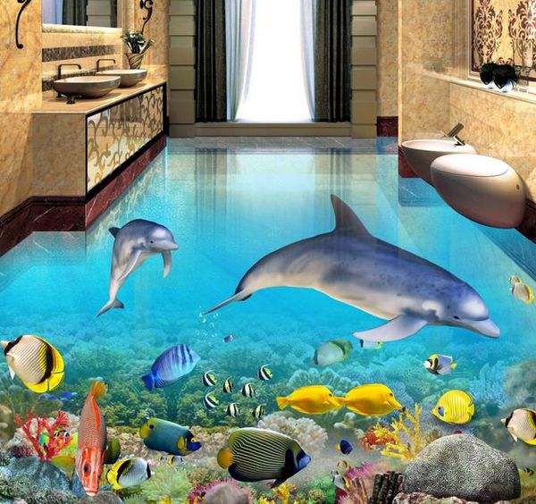 wallpaper for bedroom walls tropical fish dolphin underwater world 3d three-dimensional bathroom floor
wallpaper for bedroom walls tropical fish dolphin underwater world 3d three-dimensional bathroom floor