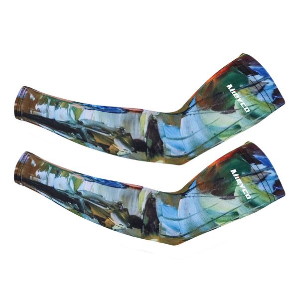 men women arm sleeve sun protection breathable tattoo cuff quick-dry running cycling arm warmers bicycle golf sports over sleeve, Black
men women arm sleeve sun protection breathable tattoo cuff quick-dry running cycling arm warmers bicycle golf sports over sleeve, Black