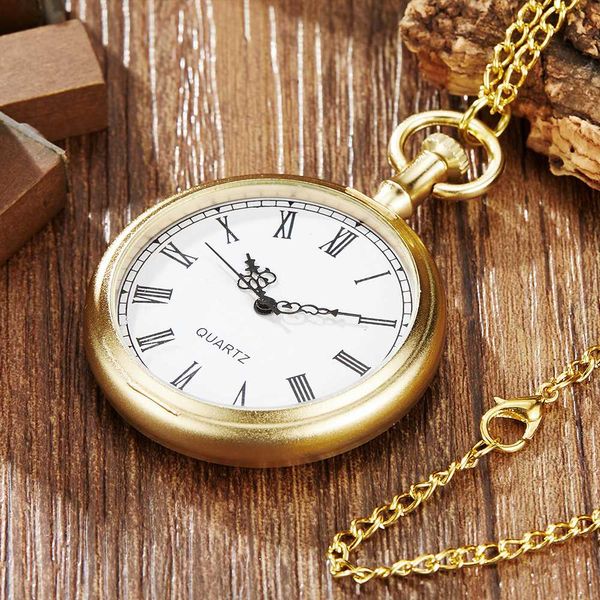 minimalist dial quartz pocket watch simple roman numbers glass face golden case fob watches with chain necklace for men & women, Slivery;golden 
minimalist dial quartz pocket watch simple roman numbers glass face golden case fob watches with chain necklace for men & women, Slivery;golden