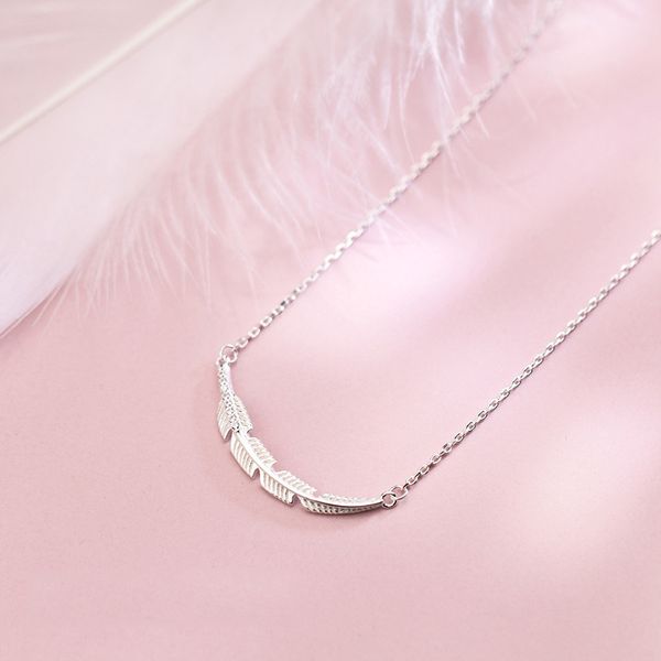 feather pendants necklace 925 silver choker kolye charm vintage collares friend bijoux femme collier necklace women jewelry
feather pendants necklace 925 silver choker kolye charm vintage collares friend bijoux femme collier necklace women jewelry