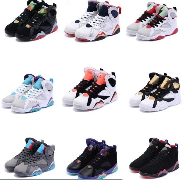 2018 Kids 7 VII Shoes Children Boys Girls Baby Toddler New 7s Shoe Kids Athletic trainer Sneakers Basketball Shoes Size 11C-3Y
2018 Kids 7 VII Shoes Children Boys Girls Baby Toddler New 7s Shoe Kids Athletic trainer Sneakers Basketball Shoes Size 11C-3Y