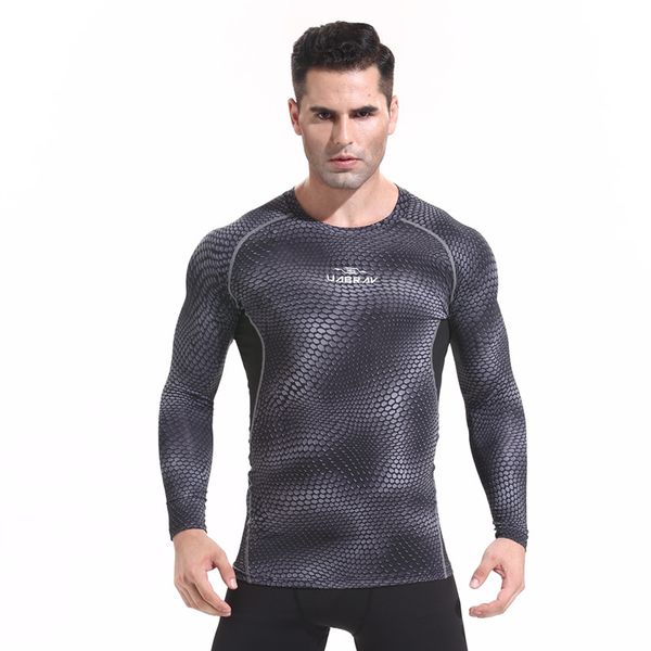 uabrav men's sport shirt long sleeve gym crossfit sportswear with snake pattern sports tights tees jogging running shirts, Black;blue
uabrav men's sport shirt long sleeve gym crossfit sportswear with snake pattern sports tights tees jogging running shirts, Black;blue