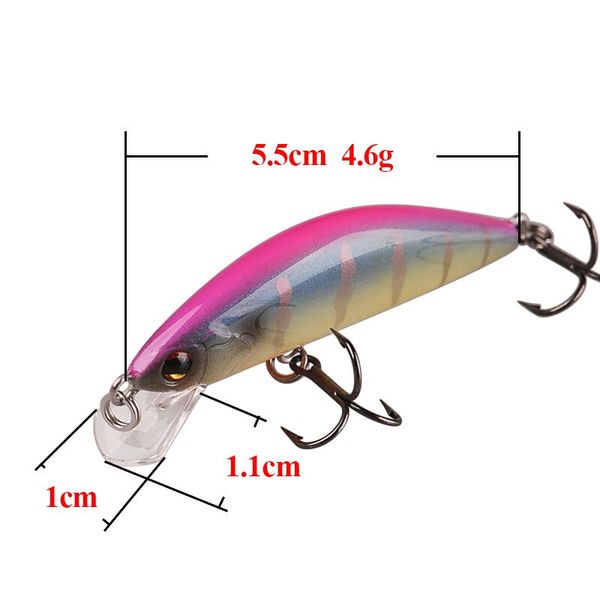 smart minnow bait 4.6g/55mm fishing lures china sinking vmc hook isca artificial fishing wobblers leurre souple swimbait
smart minnow bait 4.6g/55mm fishing lures china sinking vmc hook isca artificial fishing wobblers leurre souple swimbait