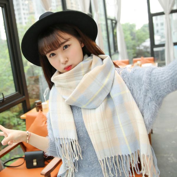 female winter tassel big scarf long imitation cashmere scarves warm shawl dual
female winter tassel big scarf long imitation cashmere scarves warm shawl dual