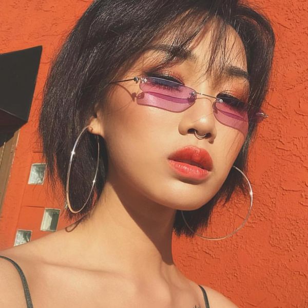 мода прямоугольник rimless площади sunglasseswomen марка дизайнер небольшой кадр солнцезащитные очки для женщин мужской ретро очки узкие очк, White;black
мода прямоугольник rimless площади sunglasseswomen марка дизайнер небольшой кадр солнцезащитные очки для женщин мужской ретро очки узкие очк, White;black