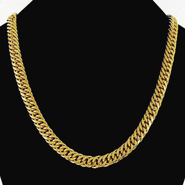 10mm punk style 24k gold plating jewelry yellow gold color link chain necklaces for men boys jewelry accessories, Silver
10mm punk style 24k gold plating jewelry yellow gold color link chain necklaces for men boys jewelry accessories, Silver