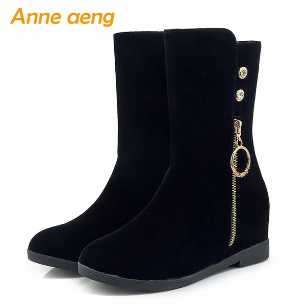 2019 autumn winter women boots ankle 5cm height increasing zip ladies warm snow boots black women shoes big size 33-43
2019 autumn winter women boots ankle 5cm height increasing zip ladies warm snow boots black women shoes big size 33-43