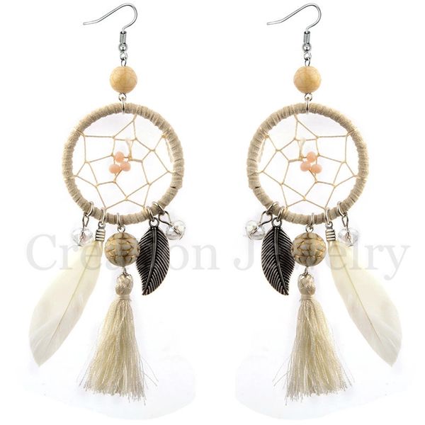 dreamcatcher drop dangle earrings alloy ear hook ancient silver plated feathers ear for women party wear
dreamcatcher drop dangle earrings alloy ear hook ancient silver plated feathers ear for women party wear