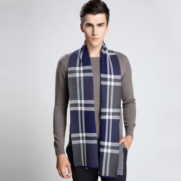 autumn winter men scarf man's wool scarf long plaid scarves man casual warm, Blue;gray
autumn winter men scarf man's wool scarf long plaid scarves man casual warm, Blue;gray