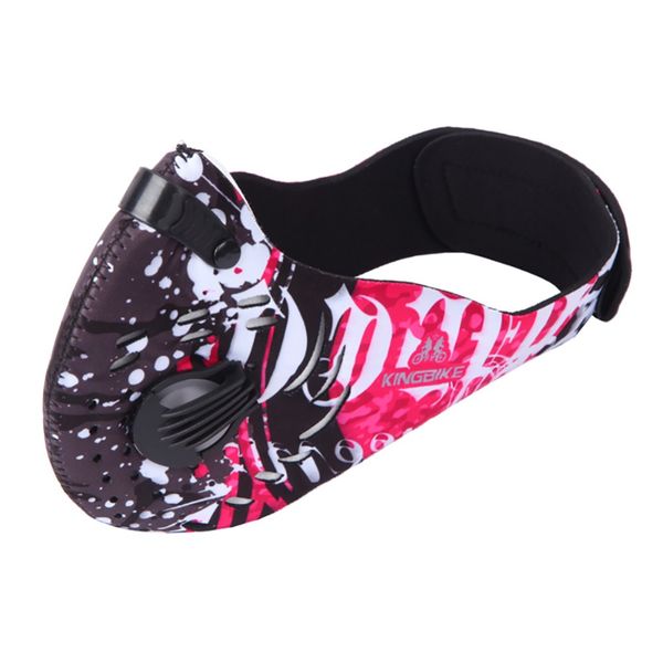 protective gear outdoor sports cycling mask with filter 9 colors half face carbon bicycle bike training mask activated carbon filter masks, Black
protective gear outdoor sports cycling mask with filter 9 colors half face carbon bicycle bike training mask activated carbon filter masks, Black