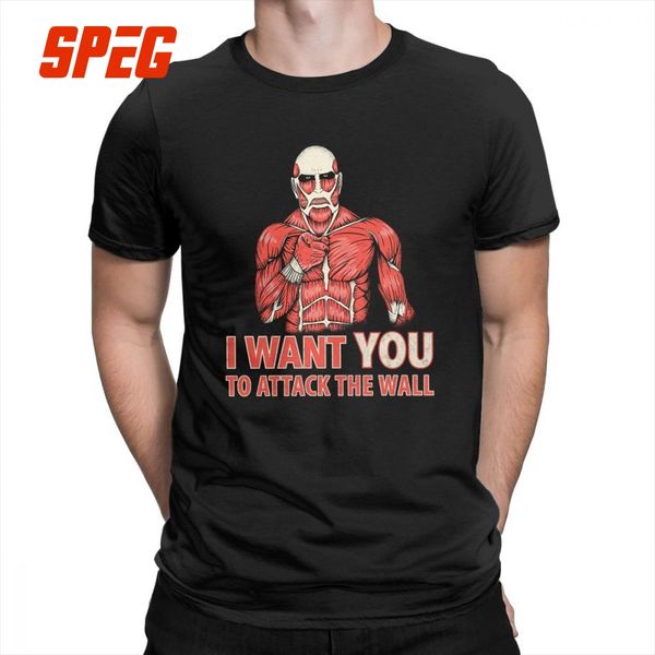 attack on titan uncle titan t shirts funny t-shirts simple style short sleeves plus size purified cotton tee shirts male, White;black
attack on titan uncle titan t shirts funny t-shirts simple style short sleeves plus size purified cotton tee shirts male, White;black