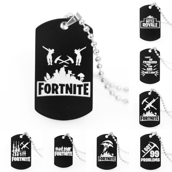 pendant necklace stainless steel necklaces fps game necklaces for fans souvenirs gift punk style men women necklaces, Silver
pendant necklace stainless steel necklaces fps game necklaces for fans souvenirs gift punk style men women necklaces, Silver