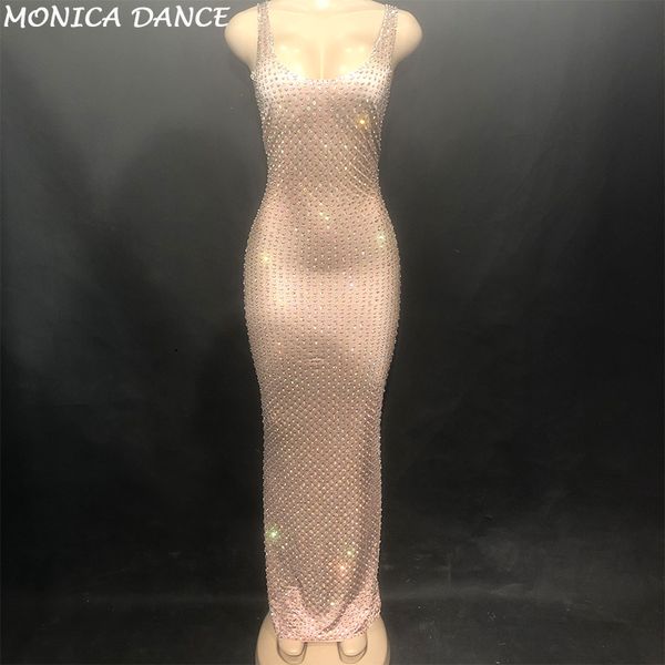 women stage skin color long dress sleeveless full of sparkling crystals nightclub party banquet stage wear costumes, Black;gray
women stage skin color long dress sleeveless full of sparkling crystals nightclub party banquet stage wear costumes, Black;gray