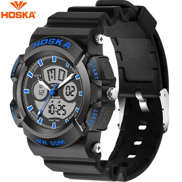 hoska mens sports watches led digital clock fashion casual watch digital relogio clock men sport black wristwatch h004b, Slivery;brown
hoska mens sports watches led digital clock fashion casual watch digital relogio clock men sport black wristwatch h004b, Slivery;brown