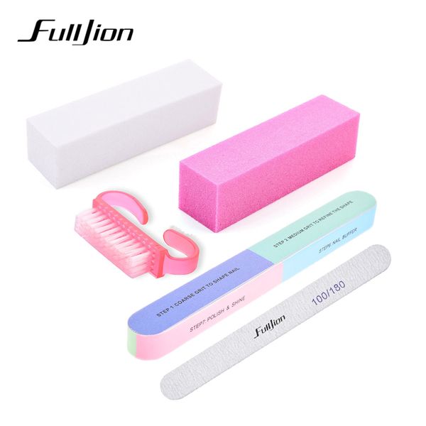 fulljion 5pcs/set nail file buffers brush durable nail tips buffing sanding files block for uv gel polish manicure tools
fulljion 5pcs/set nail file buffers brush durable nail tips buffing sanding files block for uv gel polish manicure tools
