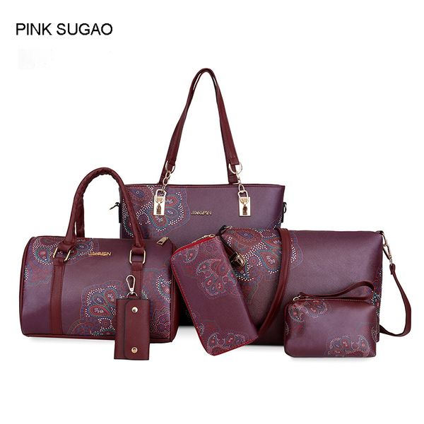 розовый sugao дизайнер сумки 6шт/комплект печать женщин большой 2018 новый стиль à мешок основной тотализатор сумка crossbody сумка кошелек
розовый sugao дизайнер сумки 6шт/комплект печать женщин большой 2018 новый стиль à мешок основной тотализатор сумка crossbody сумка кошелек