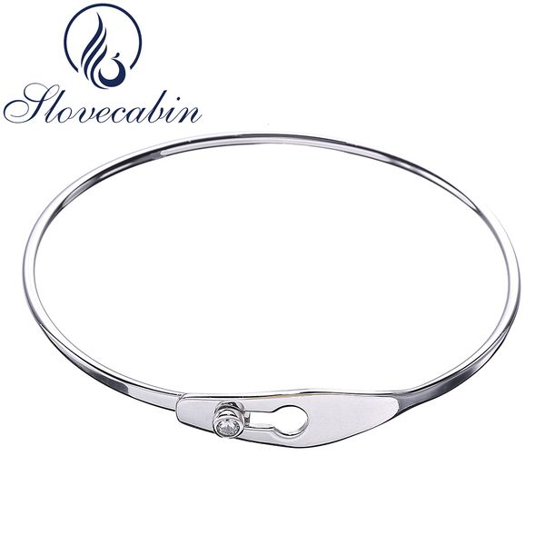 Slovecabin 2017 France Popular Jewelry Original 925 Sterling Silver Serrure Jonc Femme Bracelet Bangle For Women Crystal Jewelry
Slovecabin 2017 France Popular Jewelry Original 925 Sterling Silver Serrure Jonc Femme Bracelet Bangle For Women Crystal Jewelry