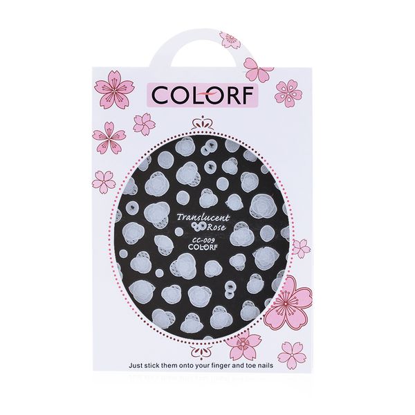 5 sheets fashion blossom nail art decals white transparent daisy flower nail stickers for art decors water transfer sticker, Black
5 sheets fashion blossom nail art decals white transparent daisy flower nail stickers for art decors water transfer sticker, Black