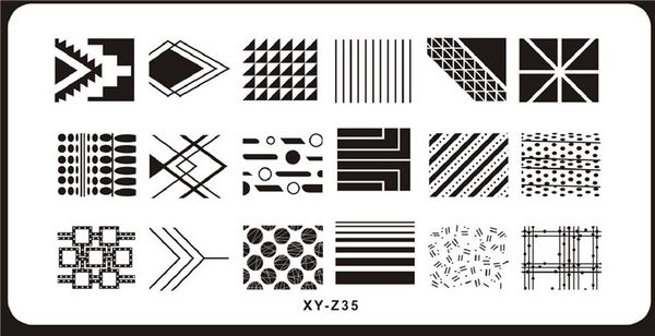 1pcsimage plates for stamping nail art stencil template various geometry wave line full cover rectangle nail polish decor xy-z35, White
1pcsimage plates for stamping nail art stencil template various geometry wave line full cover rectangle nail polish decor xy-z35, White