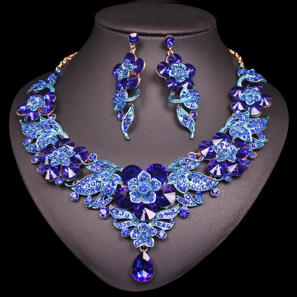 luxury flowers leaves crystal jewelry sets women's dating earrings necklace set bridal costume jewellery gifts for women, Silver
luxury flowers leaves crystal jewelry sets women's dating earrings necklace set bridal costume jewellery gifts for women, Silver