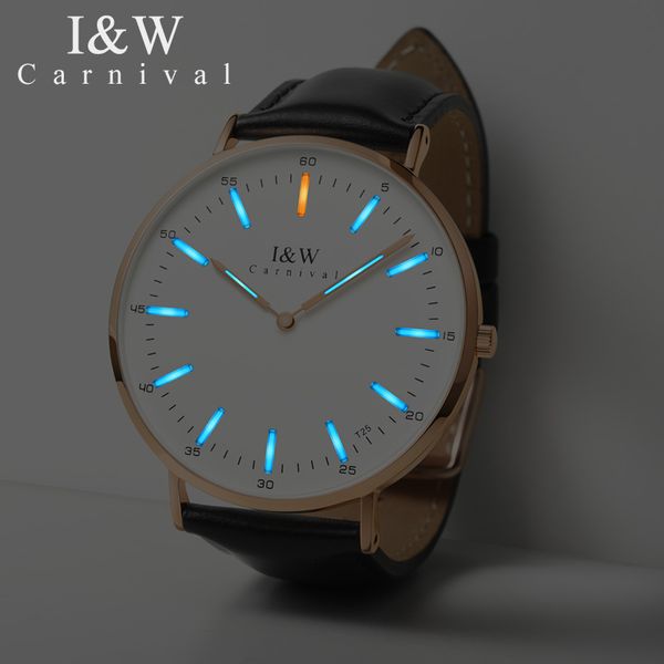 i&w t25 tritium luminous quartz watch men carnival ultra-thin 6mm mens watches wristwatch man clock kol saati, Slivery;brown
i&w t25 tritium luminous quartz watch men carnival ultra-thin 6mm mens watches wristwatch man clock kol saati, Slivery;brown
