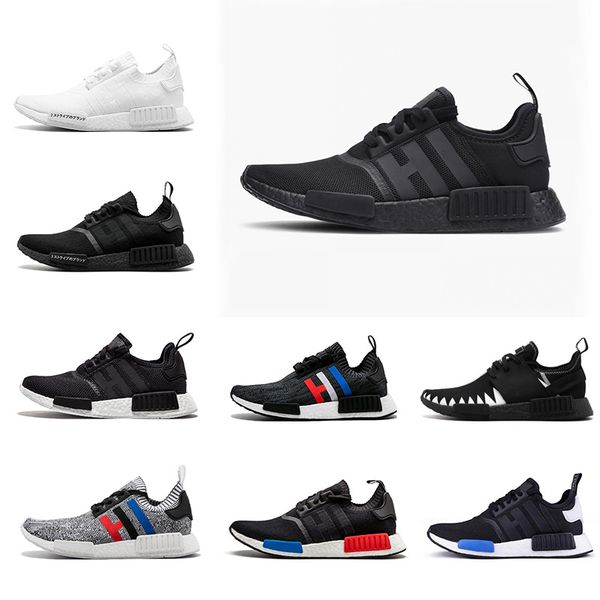 

Новые NMD R1 кроссовки мужские NMD Primeknit PK Коричневый красный NMD R1 Непобедимый кроссов