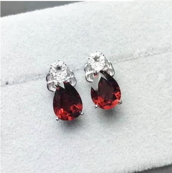 garnet earring natural real garnet 925 sterling silver earrings 6*8mm, Golden;silver
garnet earring natural real garnet 925 sterling silver earrings 6*8mm, Golden;silver